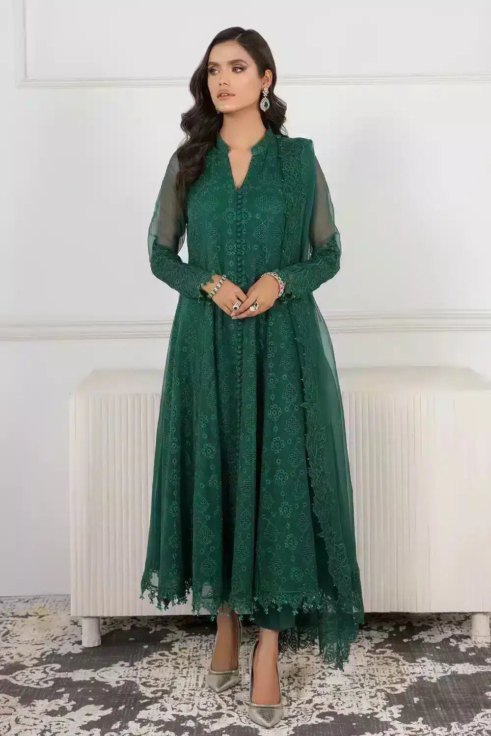 Baroque | Formals Collection | UF-339 - Pakistani Designer Dress - by Baroque | Type: Formal - 100% Original at Saira Sultan
