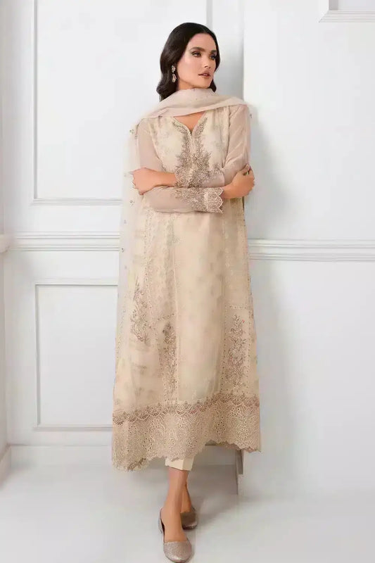 Baroque | Formals Collection | UF 282 - Pakistani Designer Dress - by Baroque | Type: Formal - 100% Original at Saira Sultan