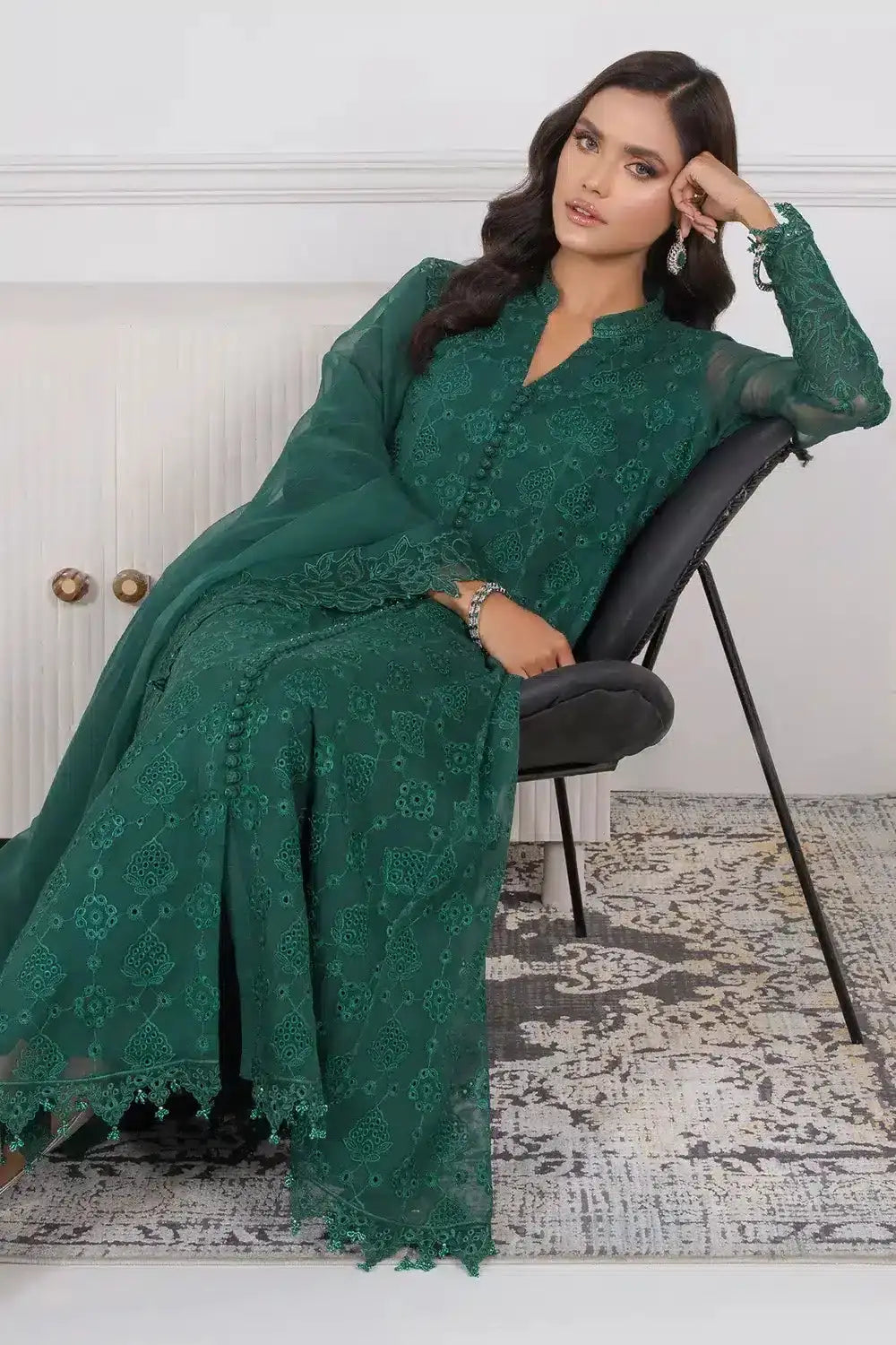 Baroque | Formals Collection | UF-339 - Pakistani Designer Dress - by Baroque | Type: Formal - 100% Original at Saira Sultan