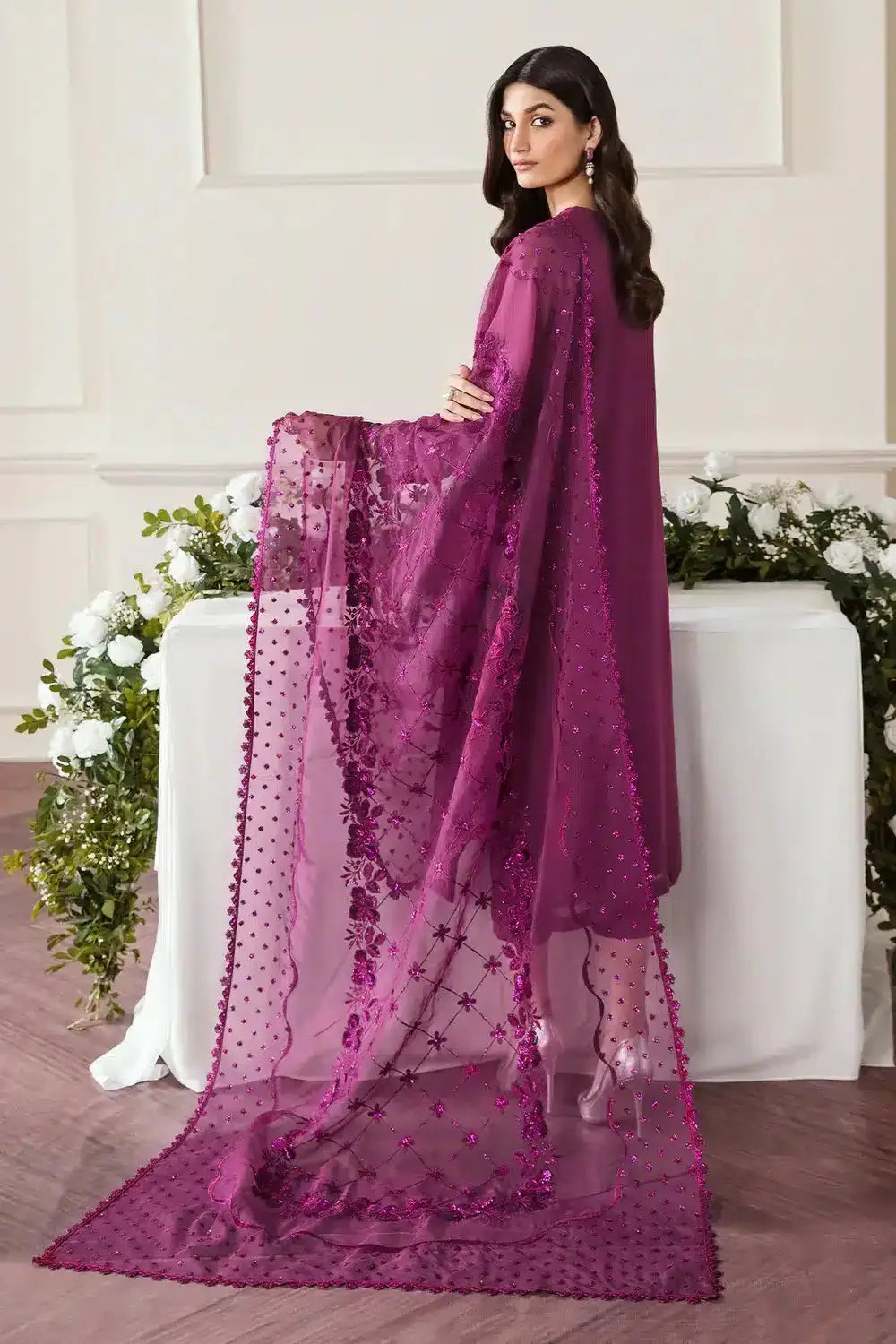 Baroque | Formals Collection | UF-291 - Pakistani Designer Dress - by Baroque | Type: Formal - 100% Original at Saira Sultan