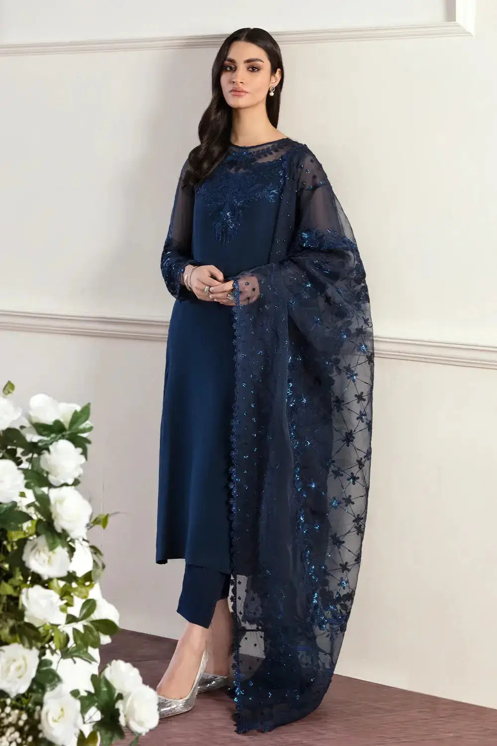 Baroque | Formals Collection | UF-292 - Pakistani Designer Dress - by Baroque | Type: Formal - 100% Original at Saira Sultan