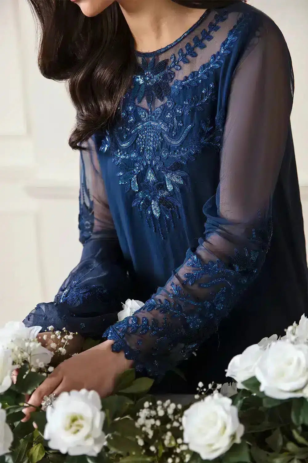 Baroque | Formals Collection | UF-292 - Pakistani Designer Dress - by Baroque | Type: Formal - 100% Original at Saira Sultan