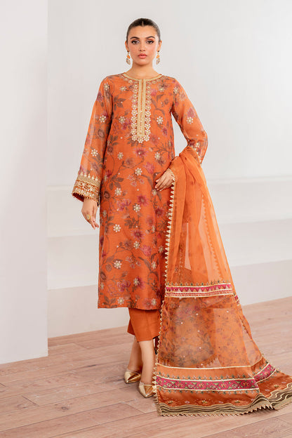 Baroque | Velvet Formals | COTTON NET UF-701 XS Rust Cotton Net