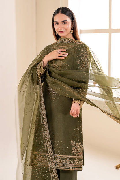 Baroque | Luxury Formals 24 | SILK UF-616 - Pakistani Designer Dress - by Baroque | Type: Ladies Clothes - 100% Original at Saira Sultan