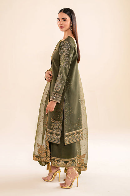 Baroque | Luxury Formals 24 | SILK UF-616 - Pakistani Designer Dress - by Baroque | Type: Ladies Clothes - 100% Original at Saira Sultan