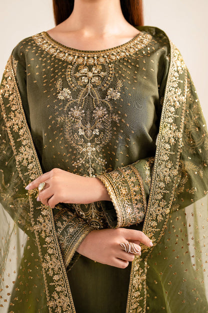 Baroque | Luxury Formals 24 | SILK UF-616 - Pakistani Designer Dress - by Baroque | Type: Ladies Clothes - 100% Original at Saira Sultan