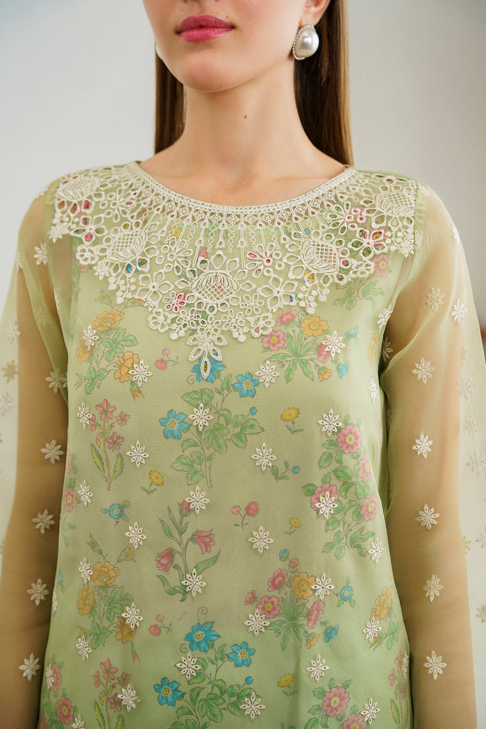 Baroque | Luxury Formals 24 | ORGANZA UF-521 - Pakistani Designer Dress - by Baroque | Type: Ladies Clothes - 100% Original at Saira Sultan