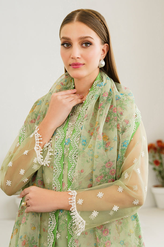 Baroque | Luxury Formals 24 | ORGANZA UF-521 - Pakistani Designer Dress - by Baroque | Type: Ladies Clothes - 100% Original at Saira Sultan