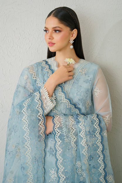 Baroque | Luxury Formals 24 | ORGANZA UF-522 - Pakistani Designer Dress - by Baroque | Type: Ladies Clothes - 100% Original at Saira Sultan