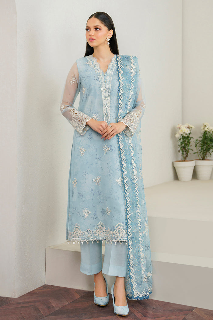 Baroque | Luxury Formals 24 | ORGANZA UF-522 - Pakistani Designer Dress - by Baroque | Type: Ladies Clothes - 100% Original at Saira Sultan