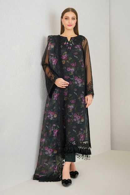 Baroque | Luxury Formals 24 | ORGANZA UF-525 - Pakistani Designer Dress - by Baroque | Type: Ladies Clothes - 100% Original at Saira Sultan
