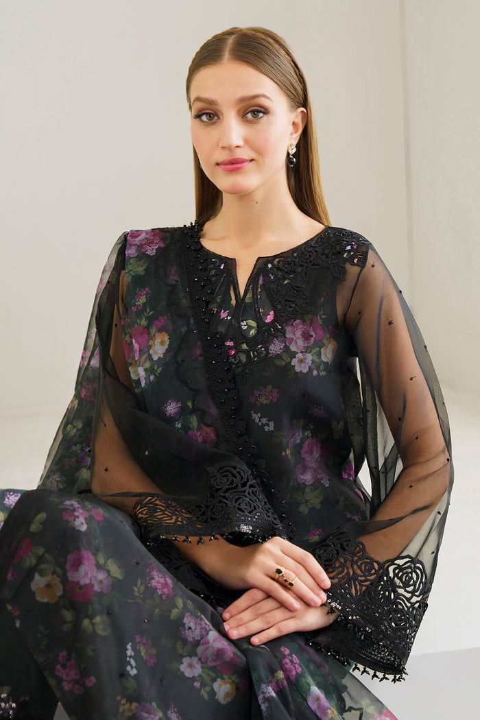 Baroque | Luxury Formals 24 | ORGANZA UF-525 - Pakistani Designer Dress - by Baroque | Type: Ladies Clothes - 100% Original at Saira Sultan