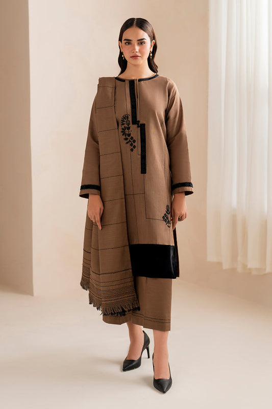 Baroque | Luxury Pret 24 | KHADDAR PR-1005 - Pakistani Designer Dress - by Baroque | Type: Ladies Clothes - 100% Original at Saira Sultan