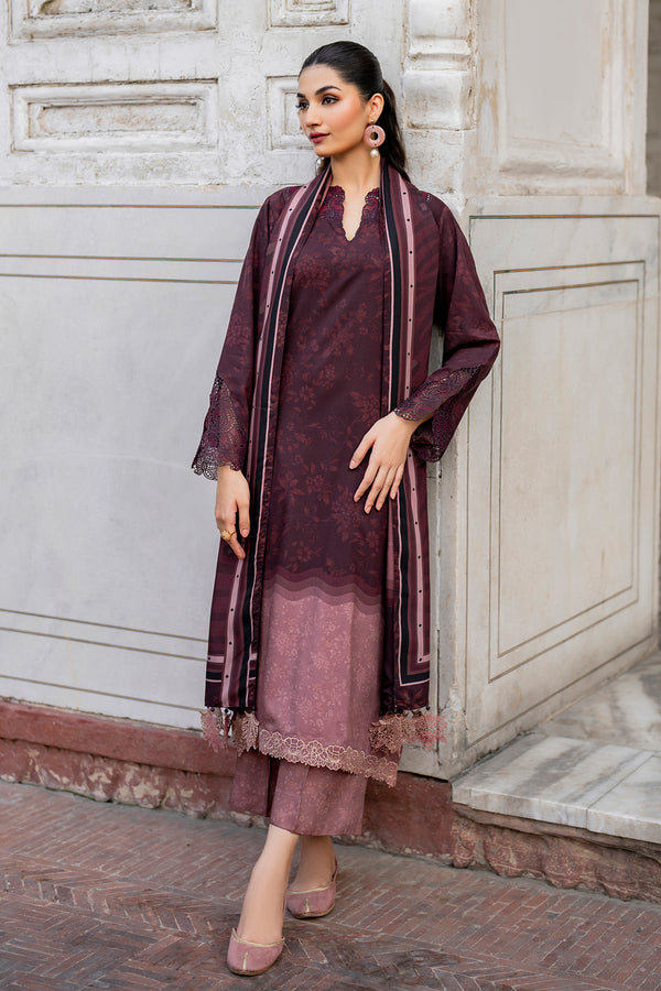 Baroque | Luxury Pret 24 | VISCOSE UF-721 - Pakistani Designer Dress - by Baroque | Type: Ladies Clothes - 100% Original at Saira Sultan