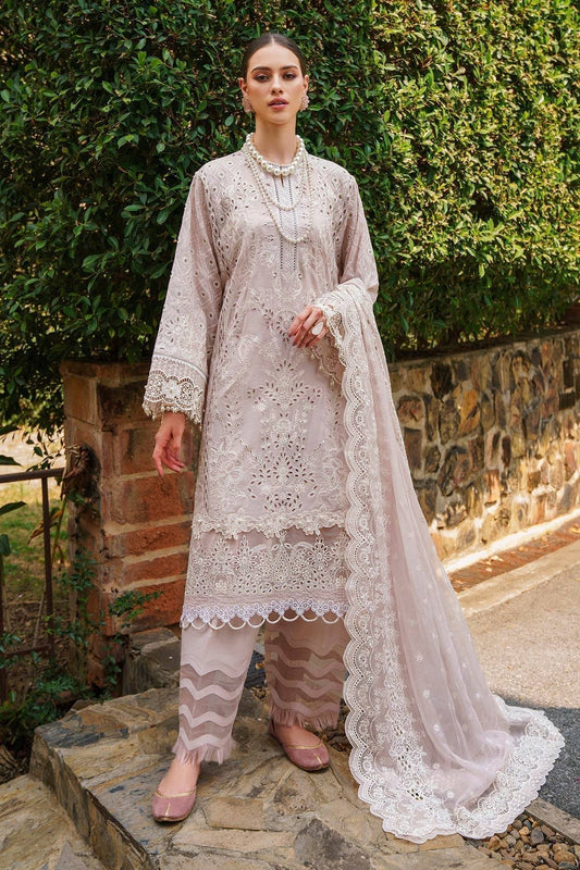 Baroque | Swiss Lawn 24 | SL12-D03 - Pakistani Designer Dress - by Baroque | Type: Luxury - 100% Original at Saira Sultan