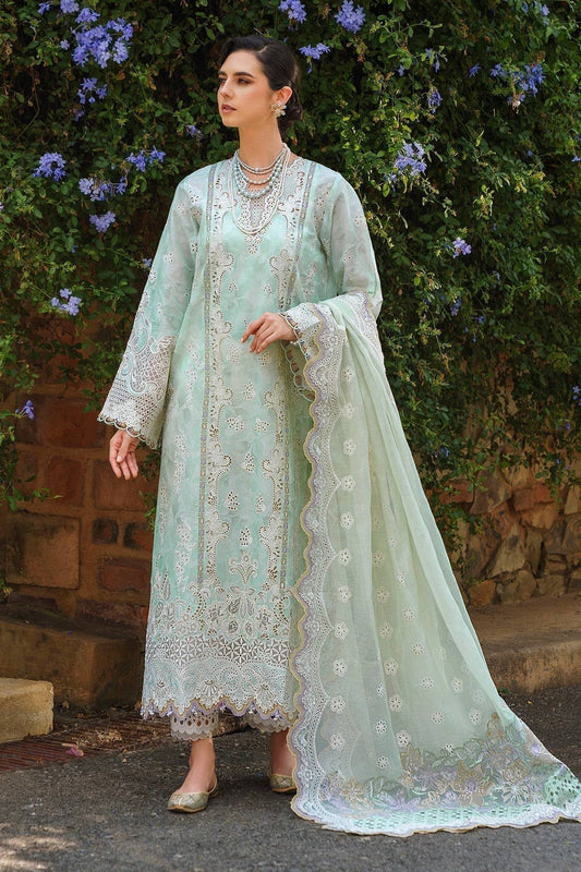 Baroque | Swiss Lawn 24 | SL12-D07 - Pakistani Designer Dress - by Baroque | Type: Luxury - 100% Original at Saira Sultan