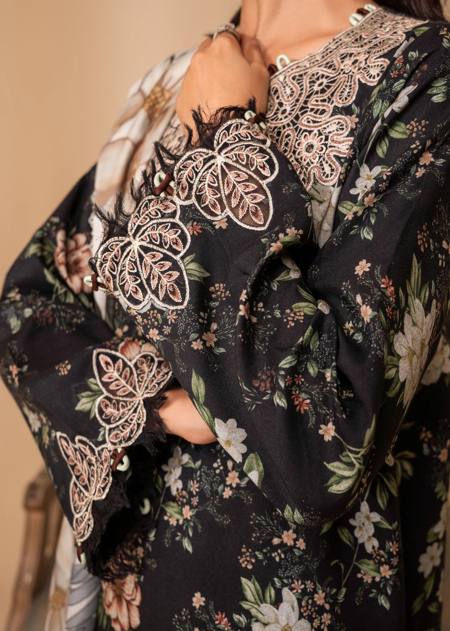 Nureh | Shades of Winter | ELARA (AZ-01) - Pakistani Designer Dress - by Nureh | Type: Ladies Clothes - 100% Original at Saira Sultan
