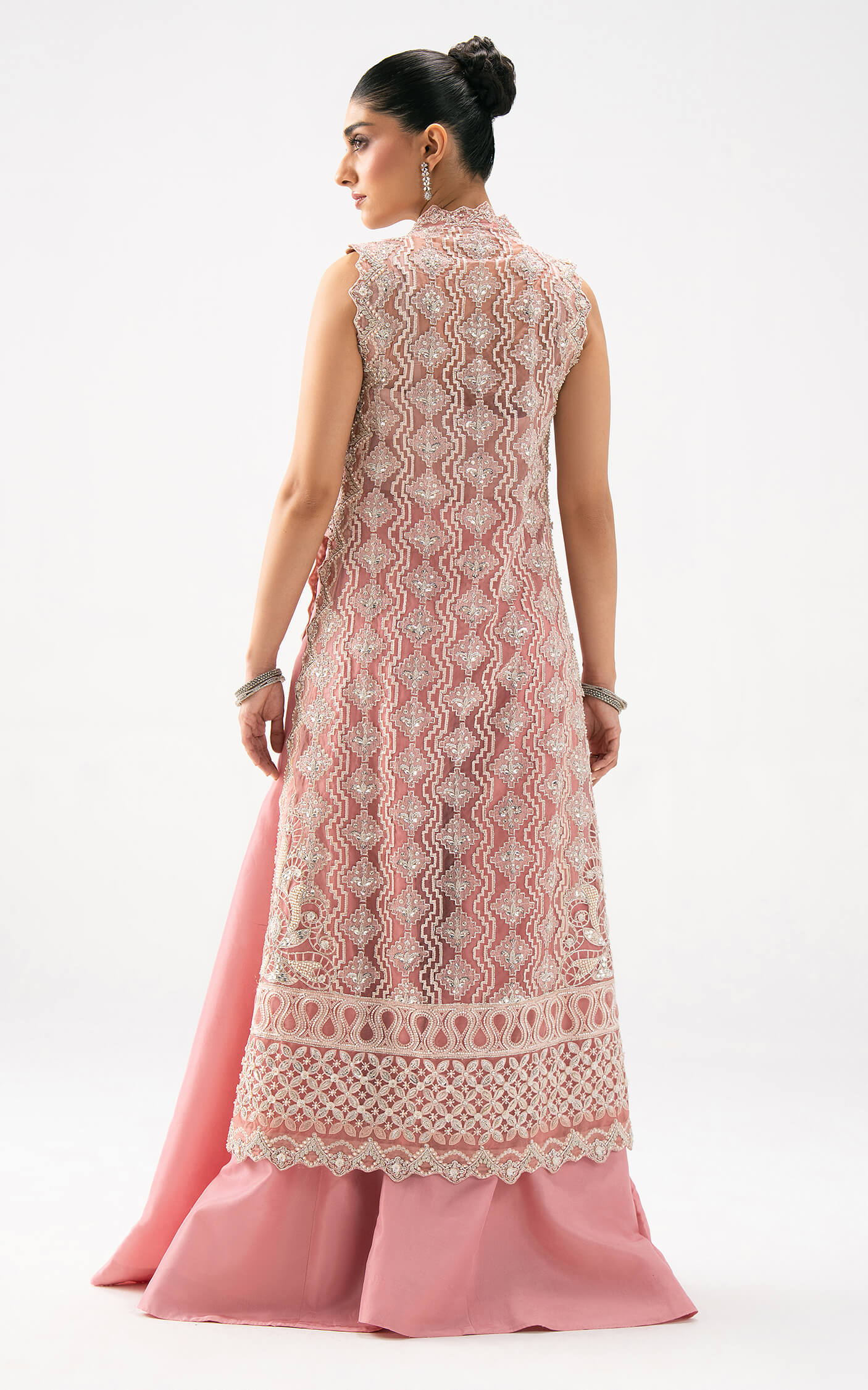 Asifa and Nabeel | Lyle Luxury Formals 25 | Blush Reverie Ensemble - Pakistani Designer Dress - by Asifa and Nabeel - Type : Ladies Clothes - 100% Original at Saira Sultan
