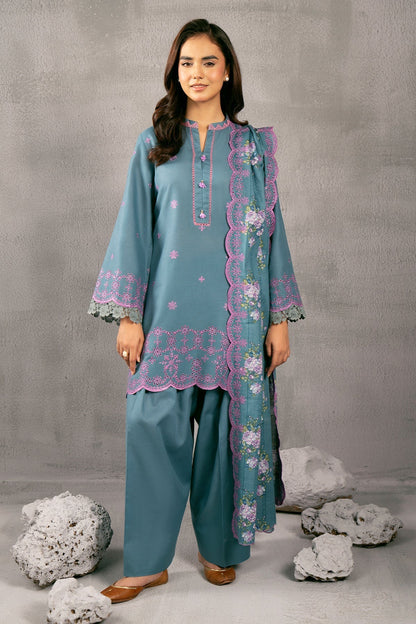 Kayseria | Winter Khaddar 24 | C6039-2 XL Sky Blue Khaddar