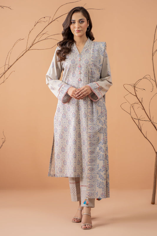Kayseria | Winter Khaddar 24 | C6051-2 XS Off White Khaddar