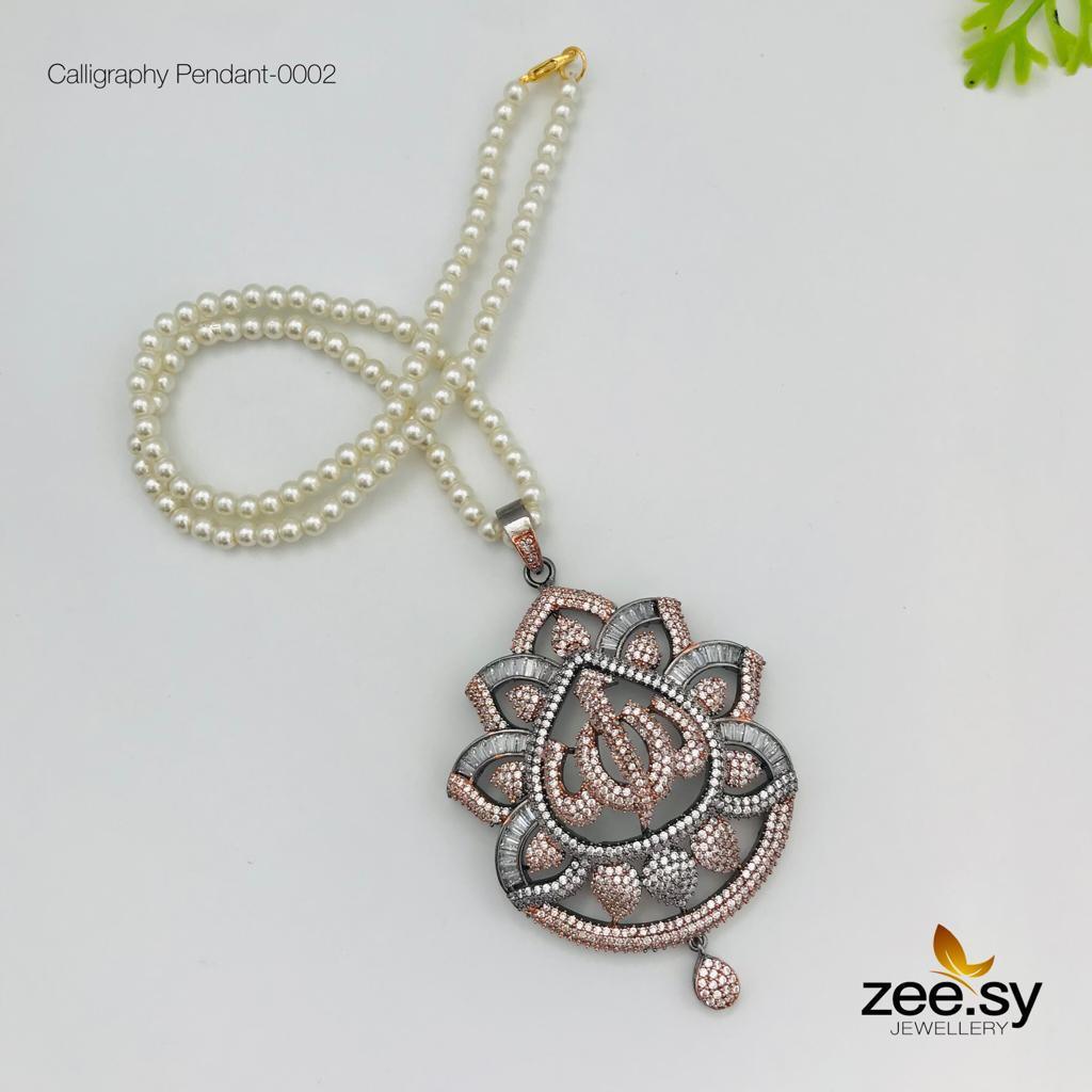 Calligraphy Locket-0002 Default Title
