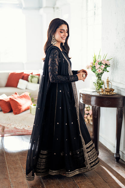 Azure | Luxe Formals | Caviar Noir - Pakistani Designer Dress - by Azure - Type : Ladies Clothes - 100% Original at Saira Sultan
