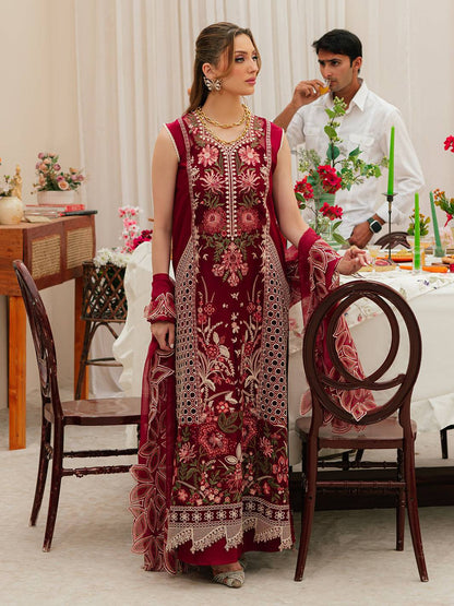 Mahnur | Allenura Luxury Lawn 24 | CELESTIAL - Pakistani Designer Dress - by Mahnur | Type: Luxury - 100% Original at Saira Sultan