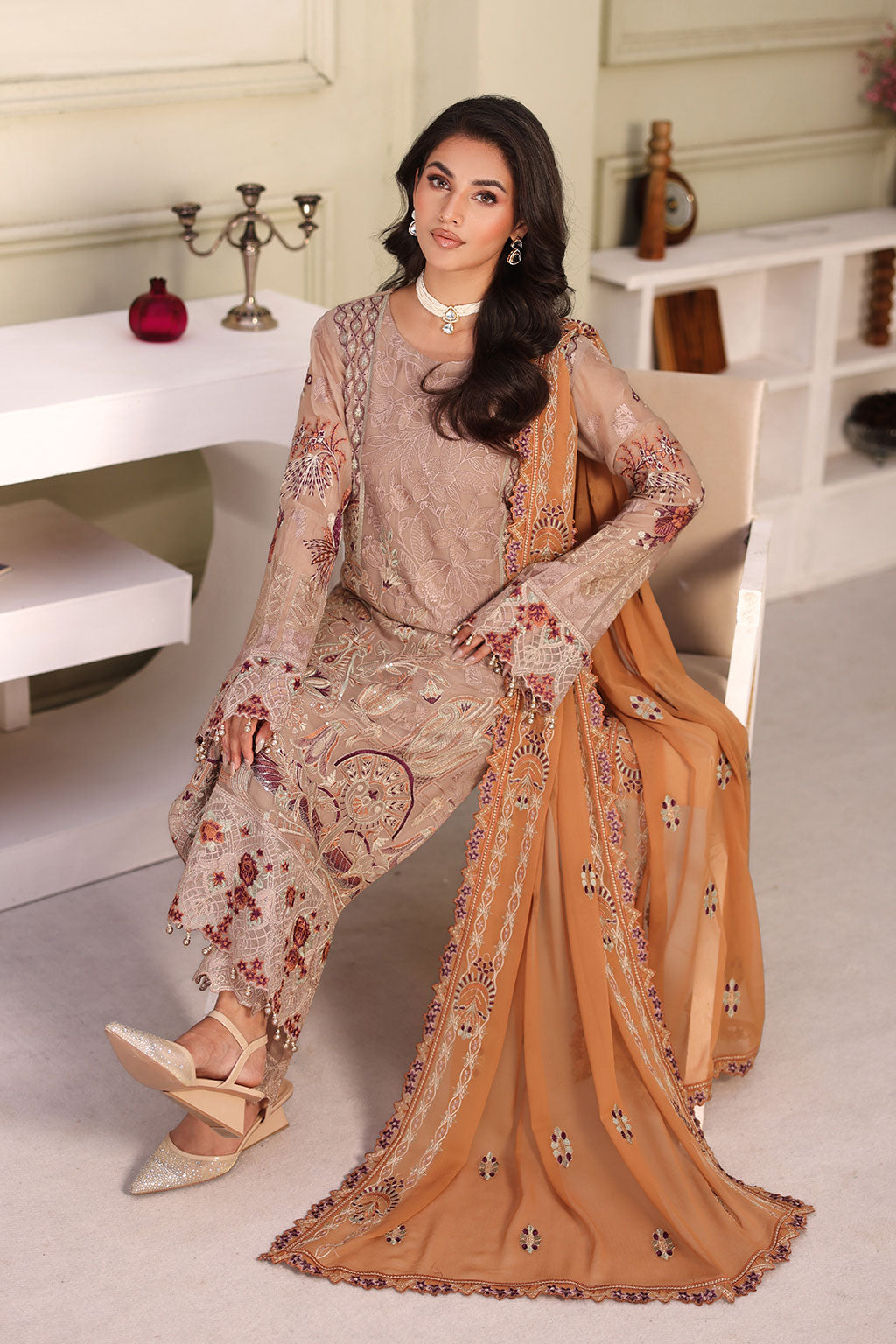 Ramsha | Ramsha Collection | F-2708 - Pakistani Designer Dress - by Ramsha - Type : Ladies Clothes - 100% Original at Saira Sultan