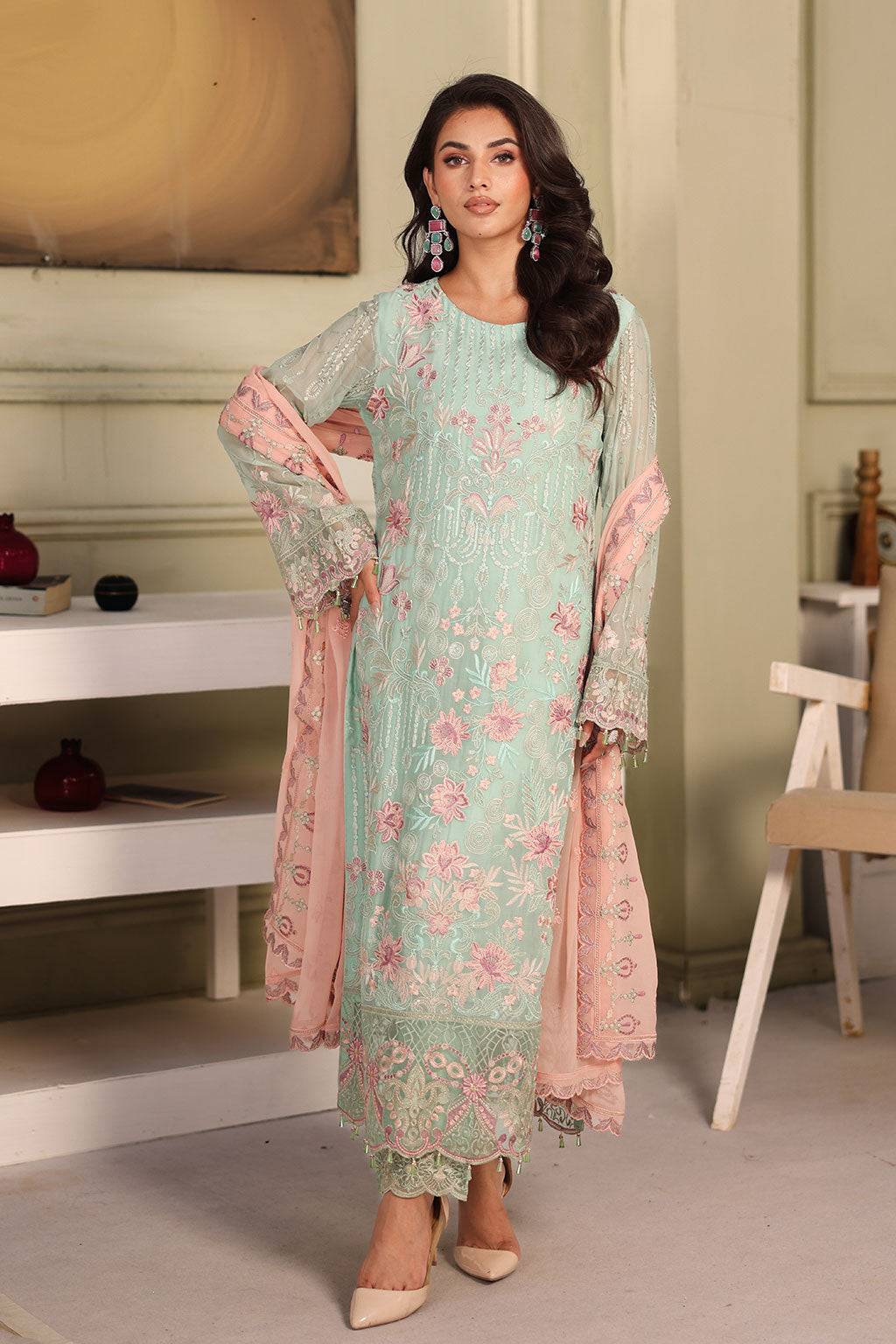 Ramsha | Ramsha Collection | F-2710 - Pakistani Designer Dress - by Ramsha - Type : Ladies Clothes - 100% Original at Saira Sultan