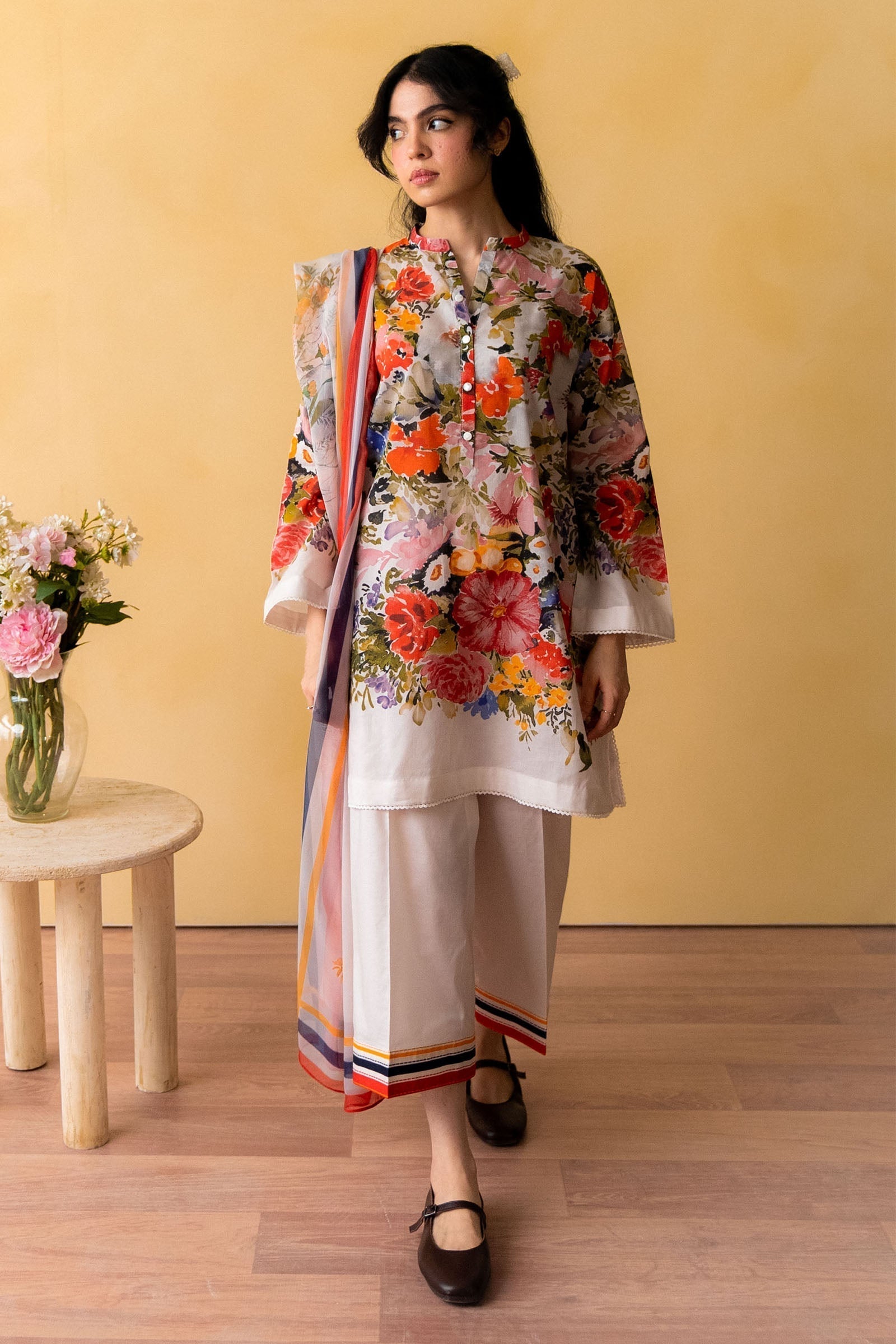 Zara Shahjahn | Coco Prints 24 | D7 - Pakistani Designer Dress - by Zara Shahjahan | Type: Casuals - 100% Original at Saira Sultan