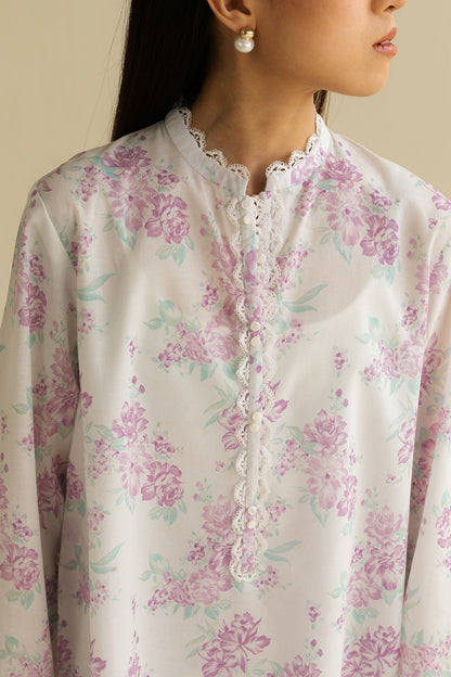 Zara Shahjahan | Love Coco 2025 | CR25B0212 M White Cambric