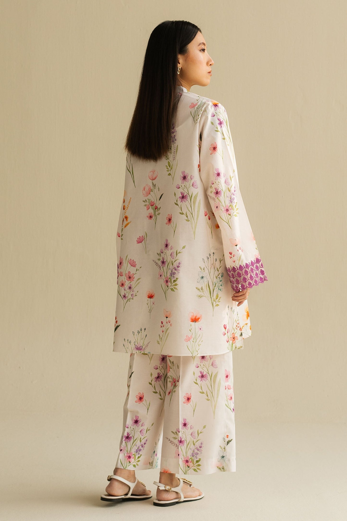 Zara Shahjahan | Love Coco 2025 | CR25B0221 S White Cambric