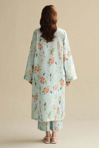 Zara Shahjahan | Love Coco 2025 | CR25B0225 S Ice Blue Cambric