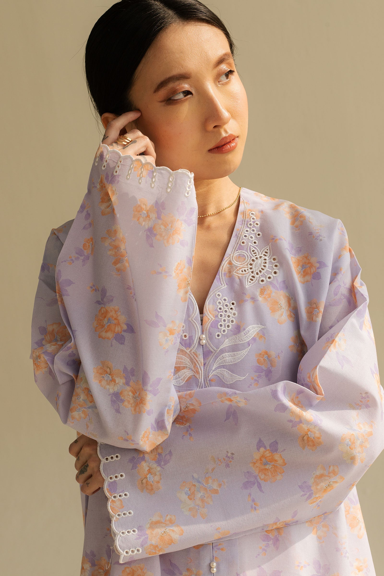 Zara Shahjahan | Love Coco 2025 | CR25B0230 M Lilac Cambric