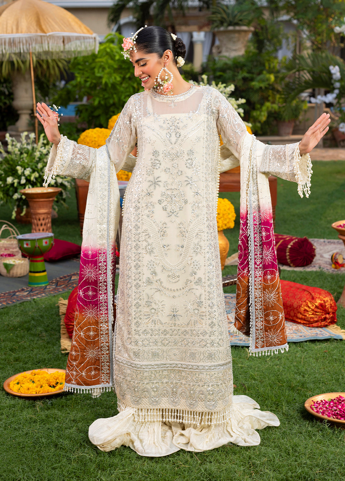 Sahane | Haye Dil Wedding Formals | CT 29007 Written in Stars - Pakistani Designer Dress - by Sahane - Type : Ladies Clothes - 100% Original at Saira Sultan