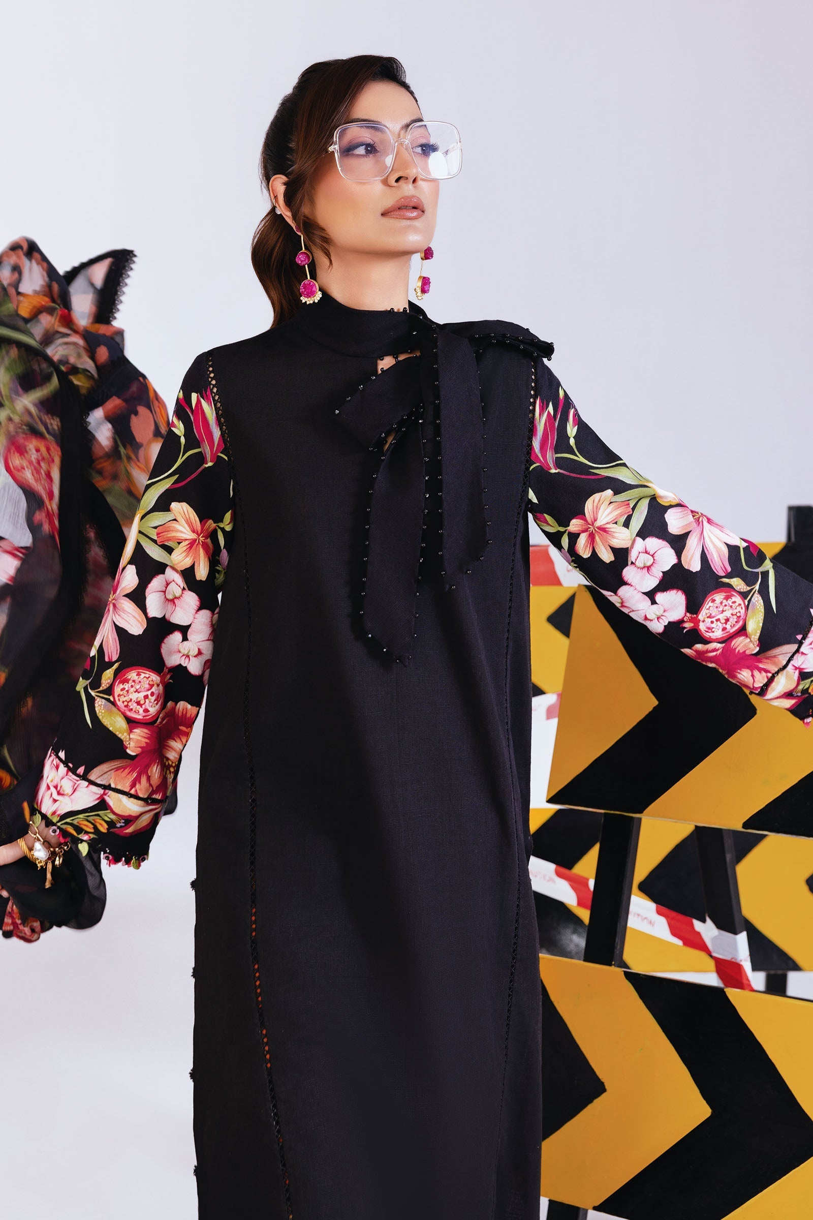 Maria B | Winter Basics 25 | MB-CUS25-1101B by Maria B - Designer Dress - Type : Ladies Clothes - Available at Saira Sultan - 100% Original 