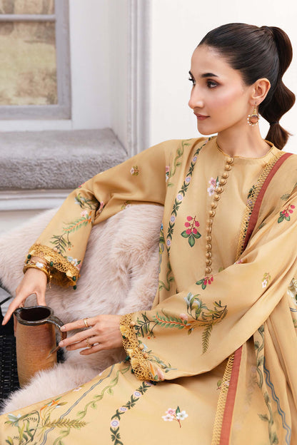 Maria B | Winter Basics 25 | MB-CUS25-1105B by Maria Osama Khan - Designer Dress - Type : Ladies Clothes - Available at Saira Sultan - 100% Original 