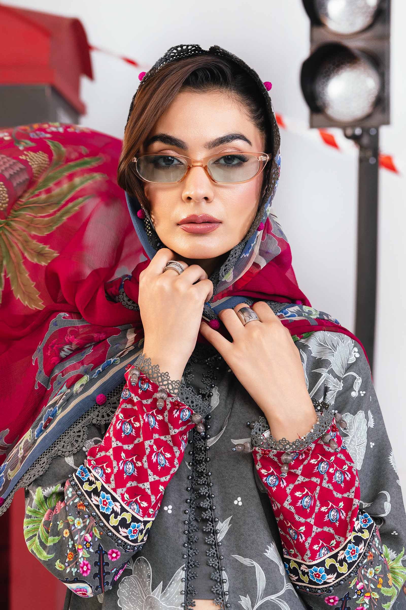 Maria B | Winter Basics 25 | MB-CUS25-1106A by Maria B - Designer Dress - Type : Ladies Clothes - Available at Saira Sultan - 100% Original 