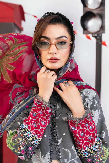 Maria B | Winter Basics 25 | MB-CUS25-1106A by Maria B - Designer Dress - Type : Ladies Clothes - Available at Saira Sultan - 100% Original 