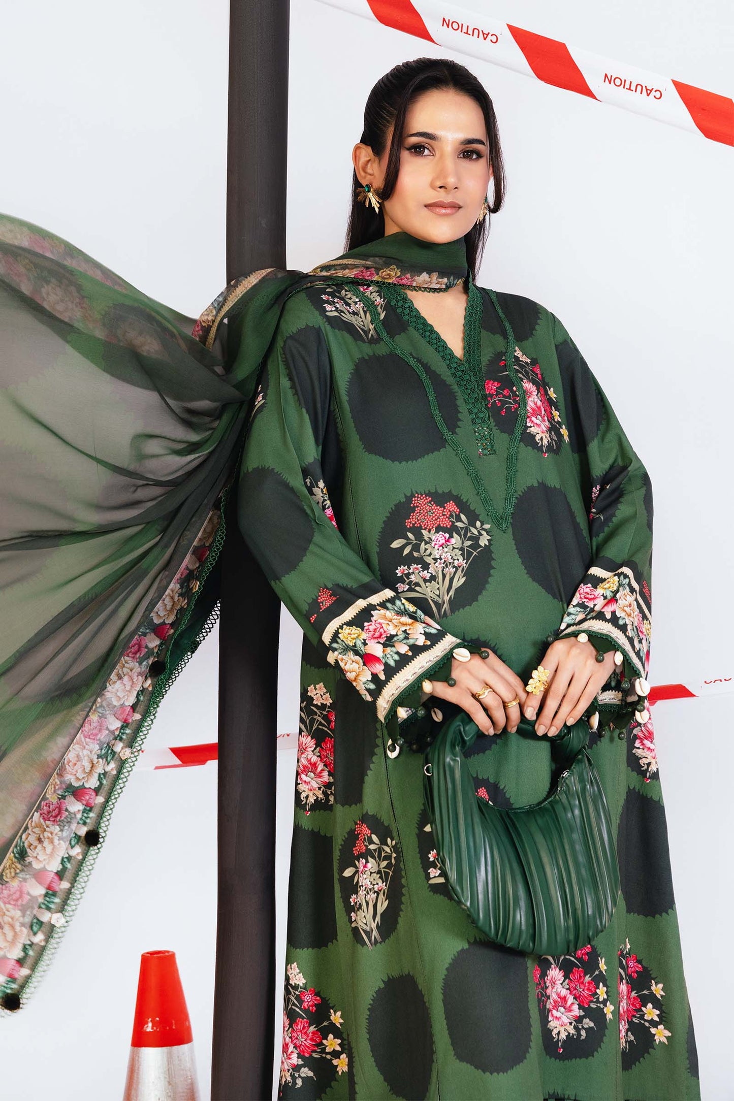 Maria B | Winter Basics 25 |MB-CUS25-1107A by Maria B - Designer Dress - Type : Ladies Clothes - Available at Saira Sultan - 100% Original 