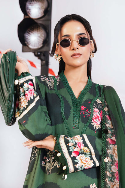 Maria B | Winter Basics 25 |MB-CUS25-1107A by Maria B - Designer Dress - Type : Ladies Clothes - Available at Saira Sultan - 100% Original 