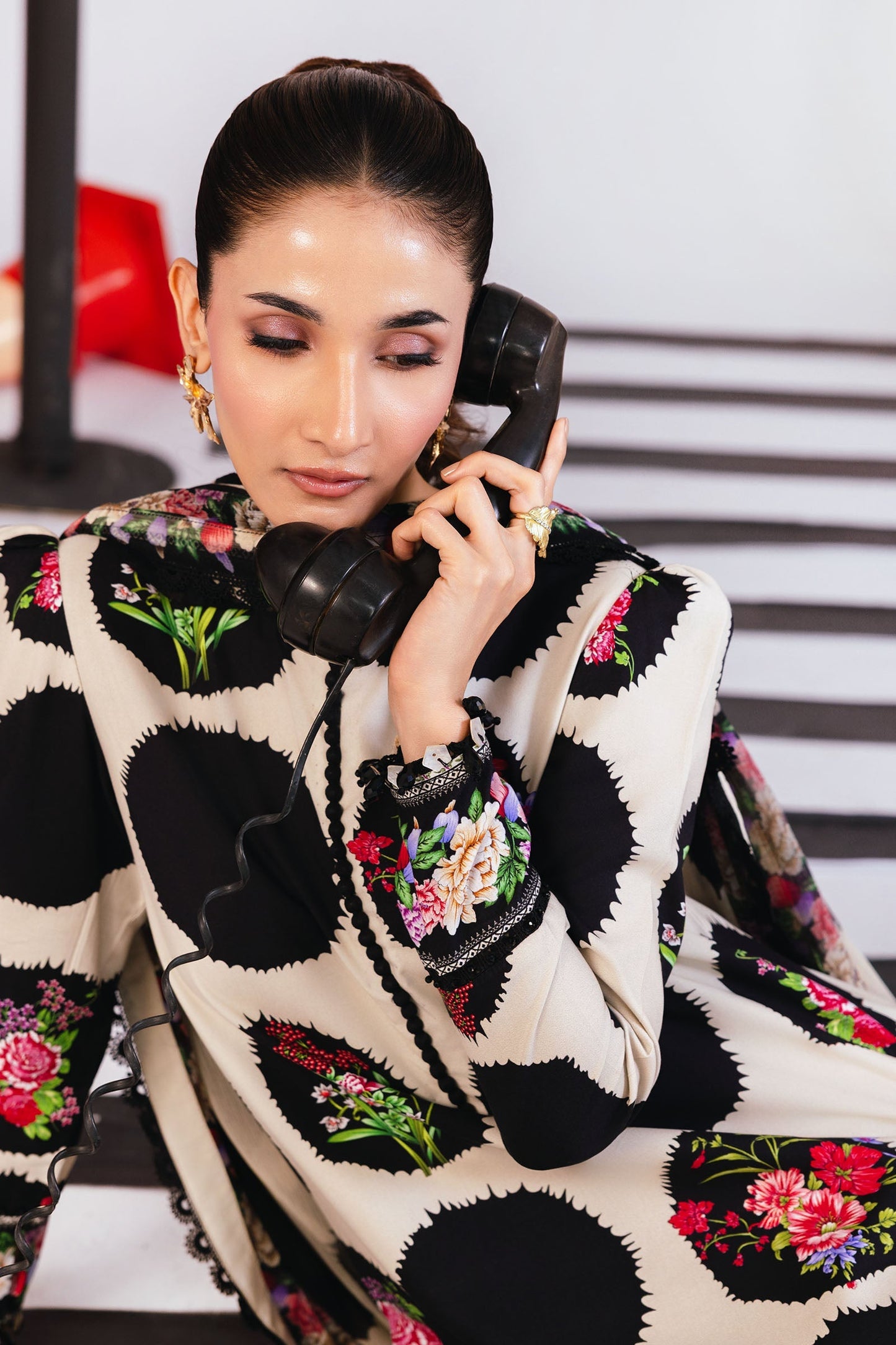 Maria B | Winter Basics 25 | MB-CUS25-1107B by Maria B - Designer Dress - Type : Ladies Clothes - Available at Saira Sultan - 100% Original 