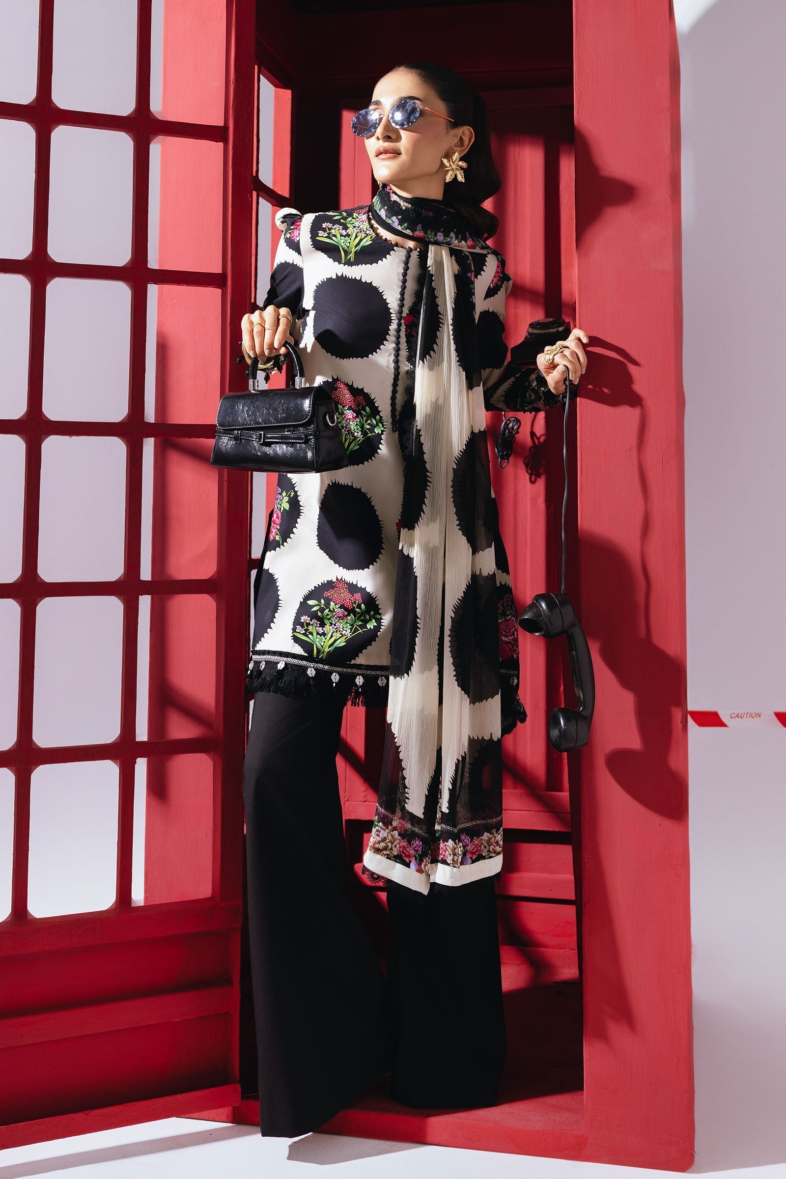 Maria B | Winter Basics 25 | MB-CUS25-1107B by Maria B - Designer Dress - Type : Ladies Clothes - Available at Saira Sultan - 100% Original 