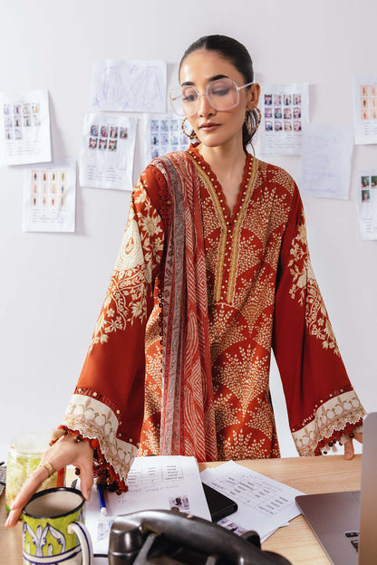 Maria B | Winter Basics 25 | MB-CUS25-1108B by Maria B - Designer Dress - Type : Ladies Clothes - Available at Saira Sultan - 100% Original 