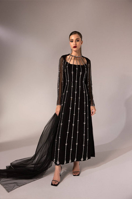 Caia | Regine Luxury Formal23 | MIDNIGHT - Pakistani Designer Dress - by Caia | Type: Formal - 100% Original at Saira Sultan