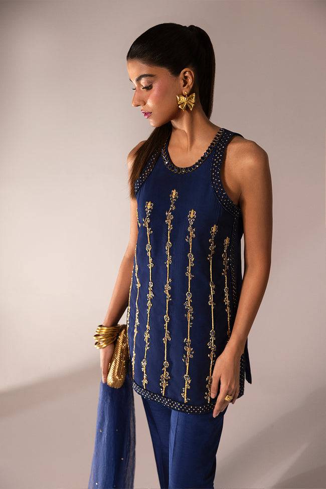 Caia | Regine Luxury Formal23 | SAPPHIRE - Pakistani Designer Dress - by Caia | Type: Formal - 100% Original at Saira Sultan