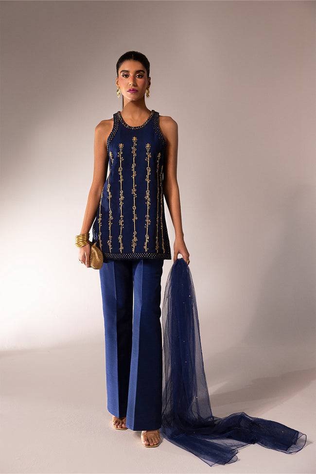 Caia | Regine Luxury Formal23 | SAPPHIRE - Pakistani Designer Dress - by Caia | Type: Formal - 100% Original at Saira Sultan