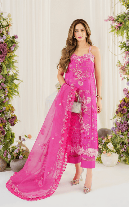 Asifa and Nabeel | Pretty in Pink Limited Edition | Carnation (PP-2) - Pakistani Designer Dress - by Asifa and Nabeel | Type: Luxury - 100% Original at Saira Sultan