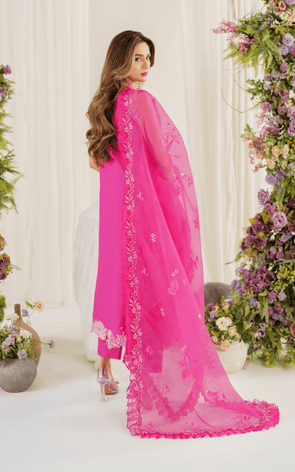 Asifa and Nabeel | Pretty in Pink Limited Edition | Carnation (PP-2) - Pakistani Designer Dress - by Asifa and Nabeel | Type: Luxury - 100% Original at Saira Sultan