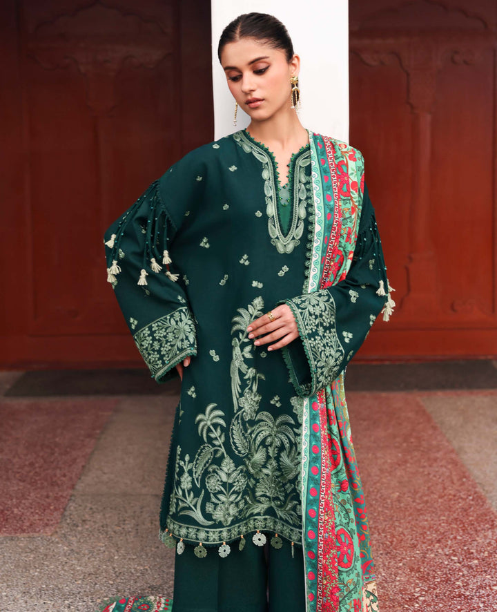 Republic Womenswear | Amaris Luxury Shawl 25 | Celeste by Republic Womenswear - Designer Dress  - Type : Ladies Clothes - Available at Saira Sultan - 100% Original 